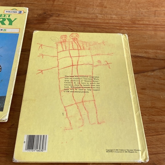 Vintage Seasame Street Books from the early 80s
Volume 1,2,3,4 - Picture 13 of 15